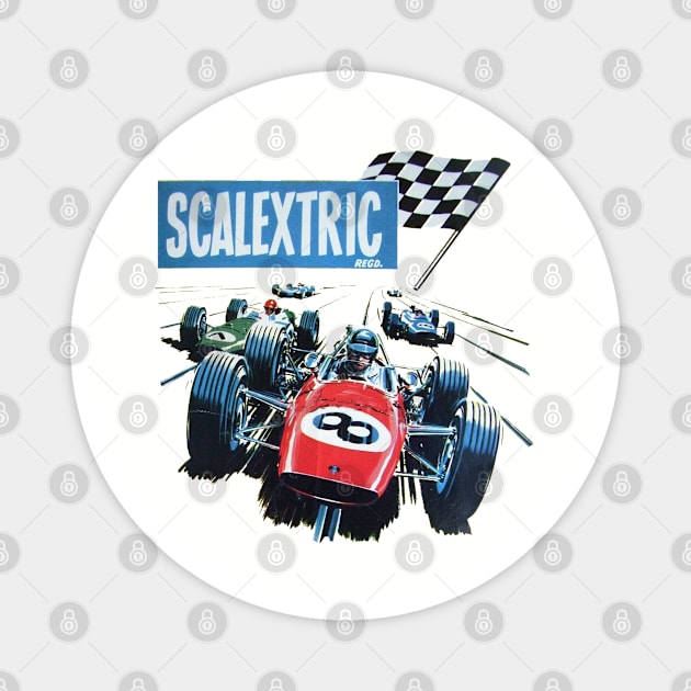 Scalextric Magnet by retrorockit